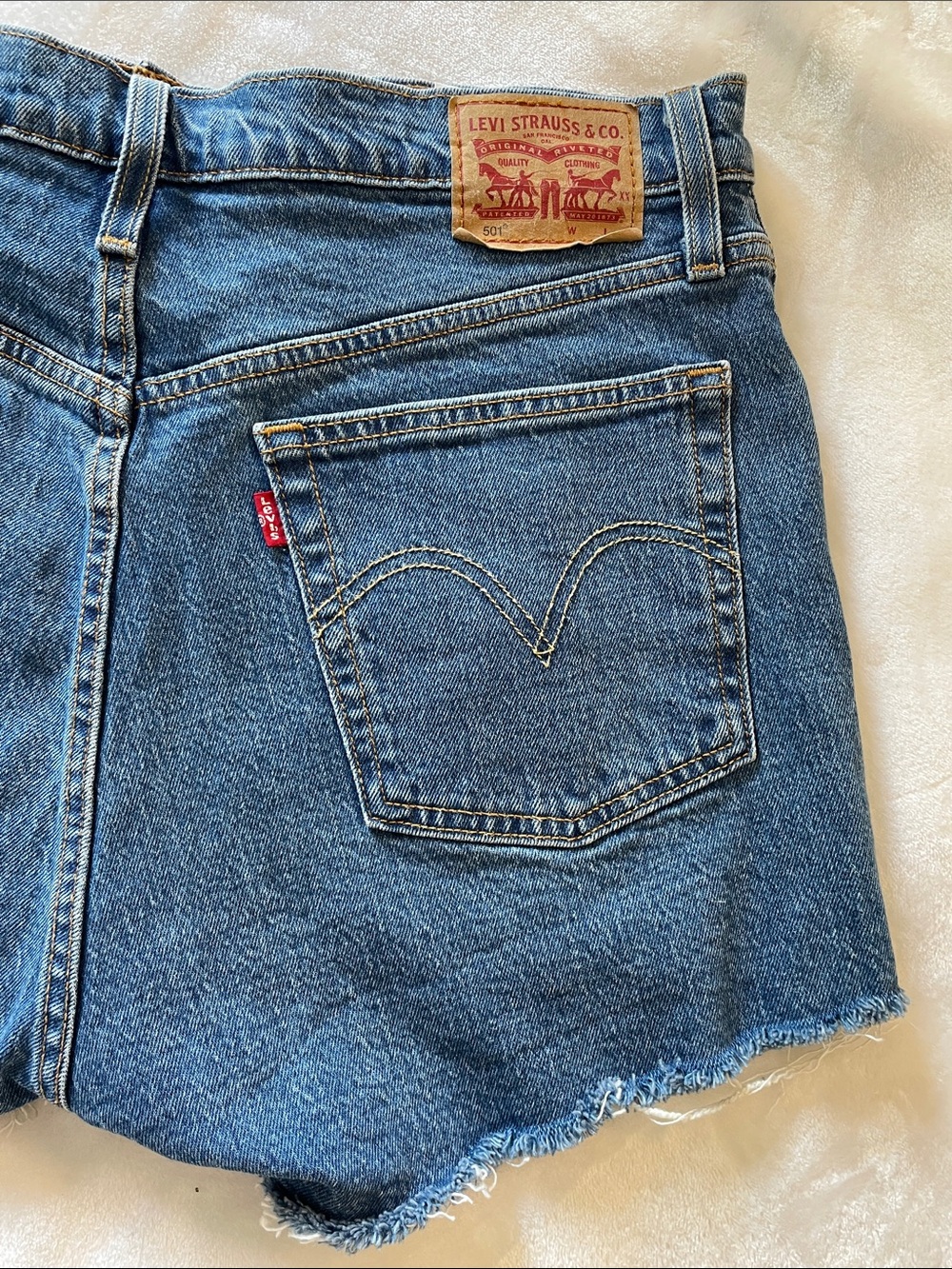 Levi's Classic 501 Jean Shorts - Picture 8 of 9